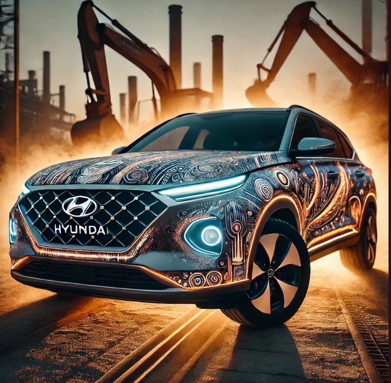 Декоративно-захисні накладки для Hyundai