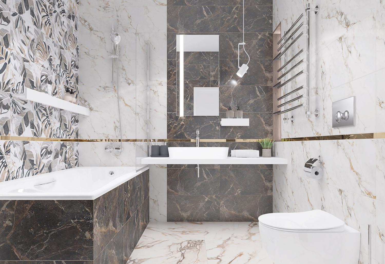  Мраморная ванная комната: плюсы, минусы и лучшие решения для современного интерьера